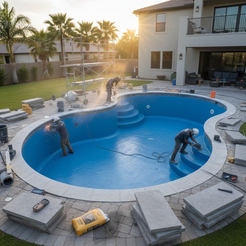 Fiberglass Pool Installation