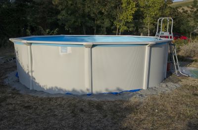 Above Ground Pool Installation detail