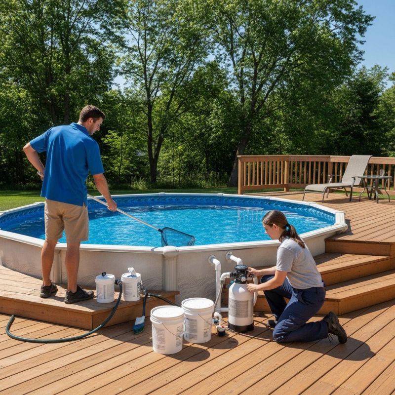 Above Ground Pool Service detail