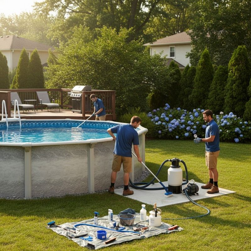 Above Ground Pool Service detail