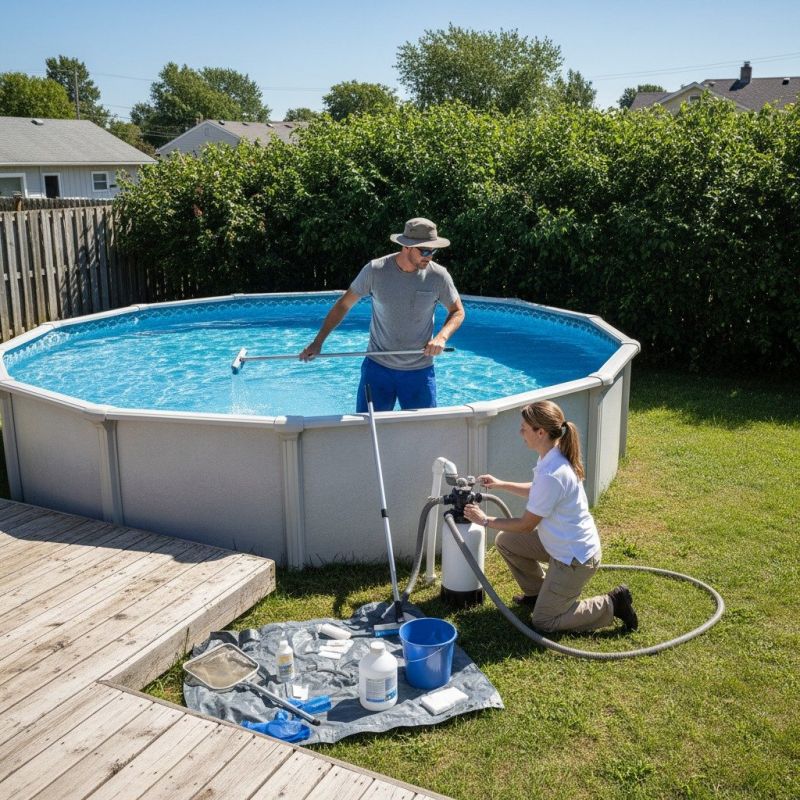 Above Ground Pool Service detail