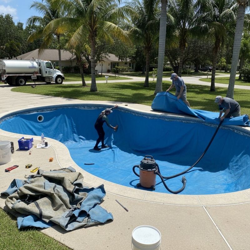 Inground Pool Liner Service