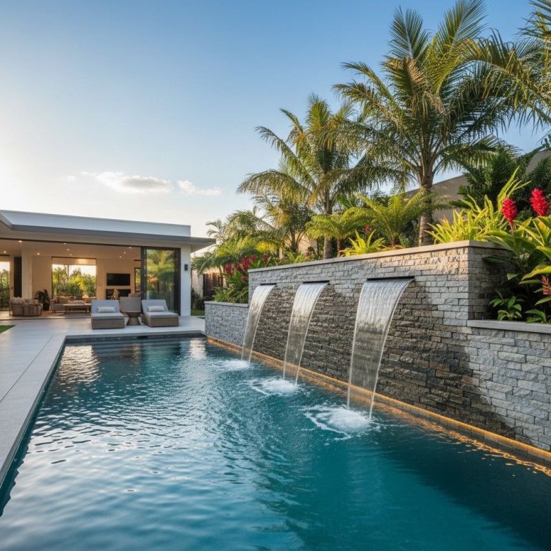 Luxury Inground Pool Service