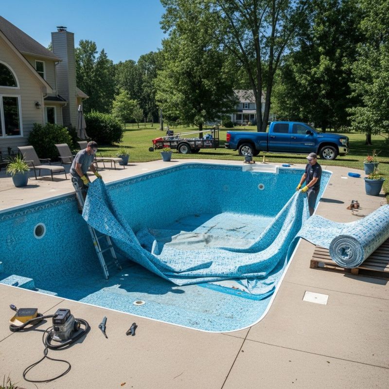 Pool Liner Repair Service