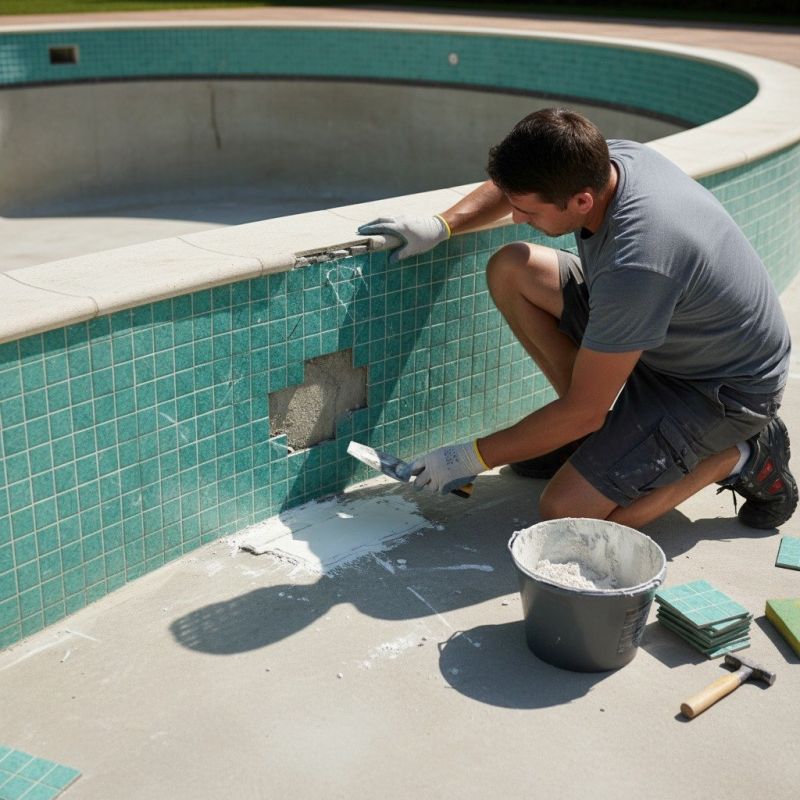 Pool Steps Repair