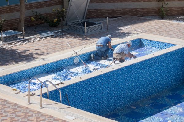 Pool Expansion Joint Repair